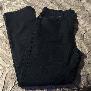 Gloria Vanderbilt Dark Blue Boot Cut Jeans